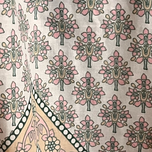 Soft Surroundings Paisley Print Women's Top 100% Cotton size PM Cottagecore Gift - Picture 7 of 10